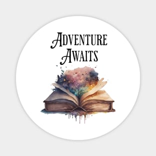 adventure awaits Magnet